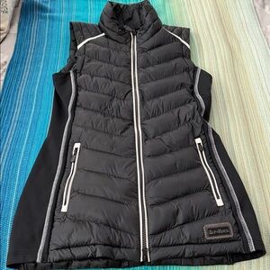 Alp N Rock Montreaux Black Vest with White Details